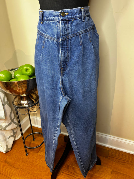 Vintage Chic High Waisted Plus Size Jeans
