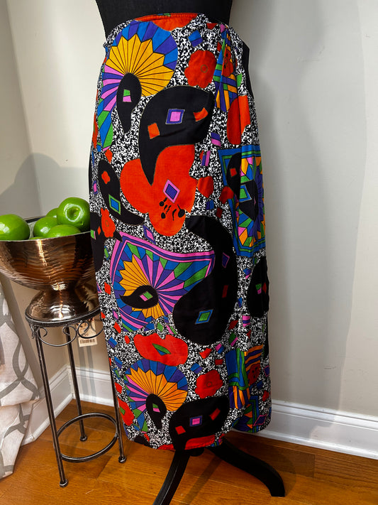 In Force Vintage Wrap Skirt