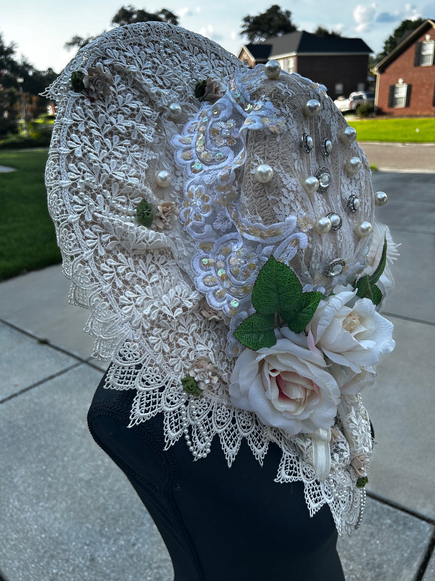 Victorian Style Bridal Hat
