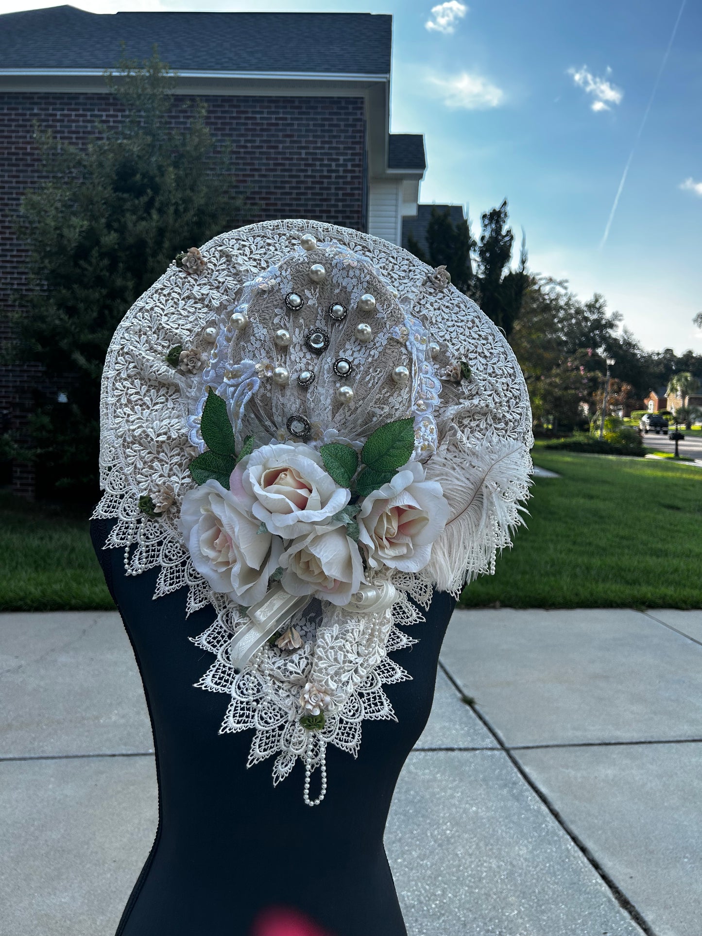 Victorian Style Bridal Hat