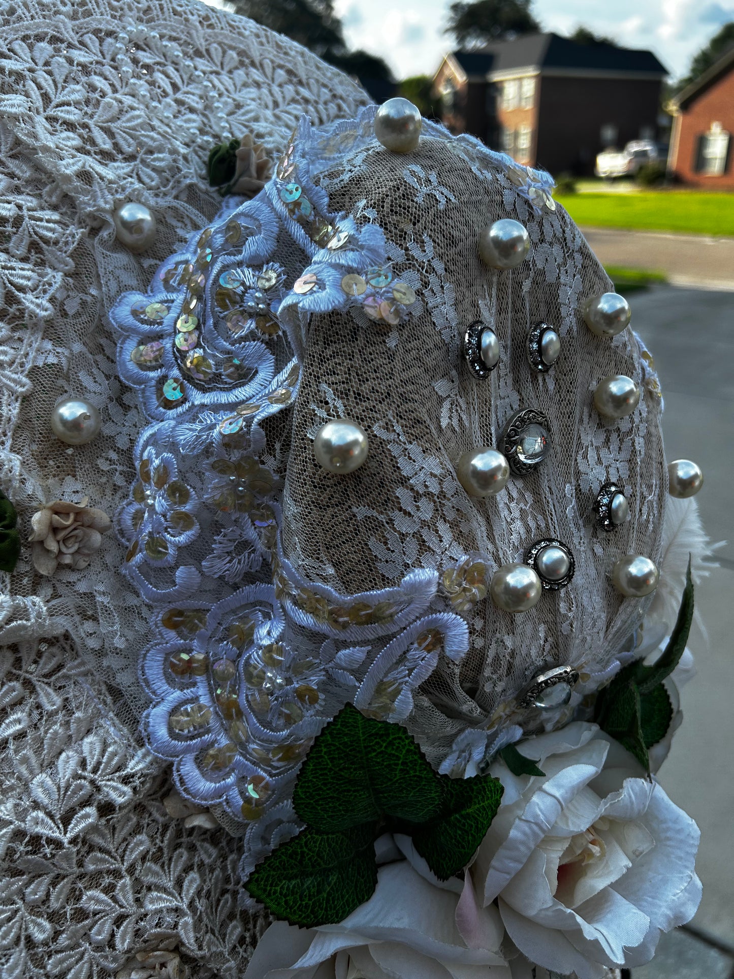 Victorian Style Bridal Hat