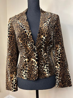 Focus 2000 Animal Print Blazer