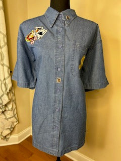 Las Olas Denim Casino Shirt
