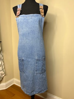 Vtg Chorus Blues Denim Skirt Jumper
