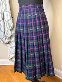 Vintage 1950s Pendleton Pleated Skirt