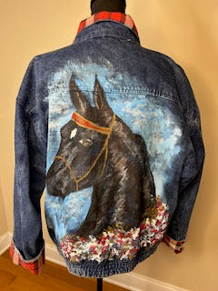 Pan Asia Handpainted Denim Jacket