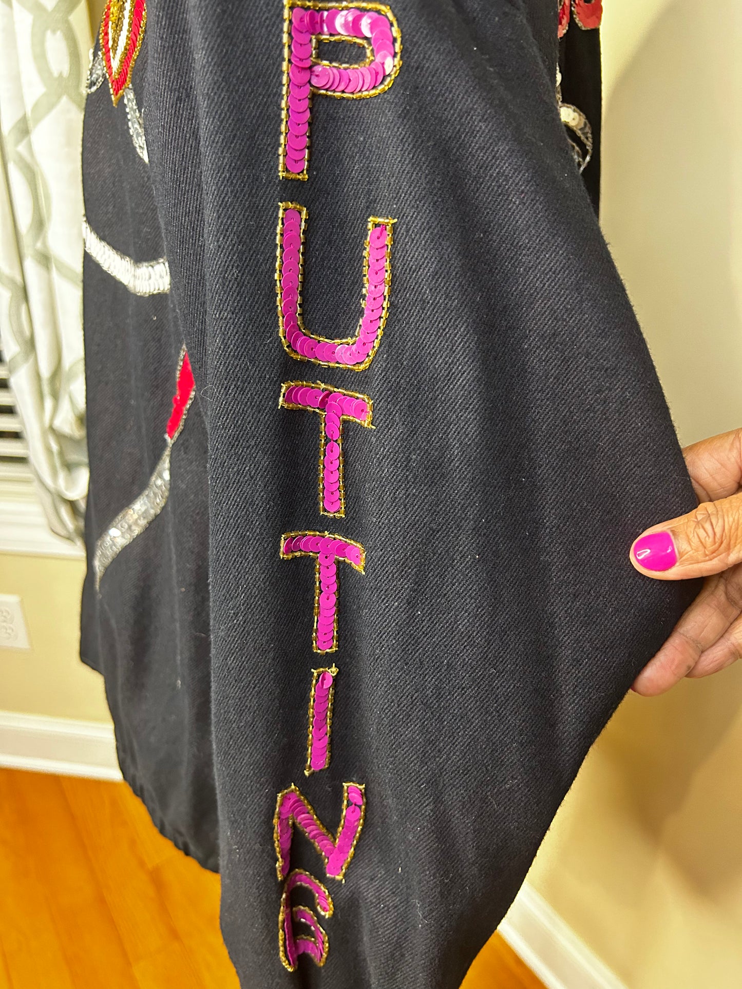 Modi Denim Jacket with Golf Design