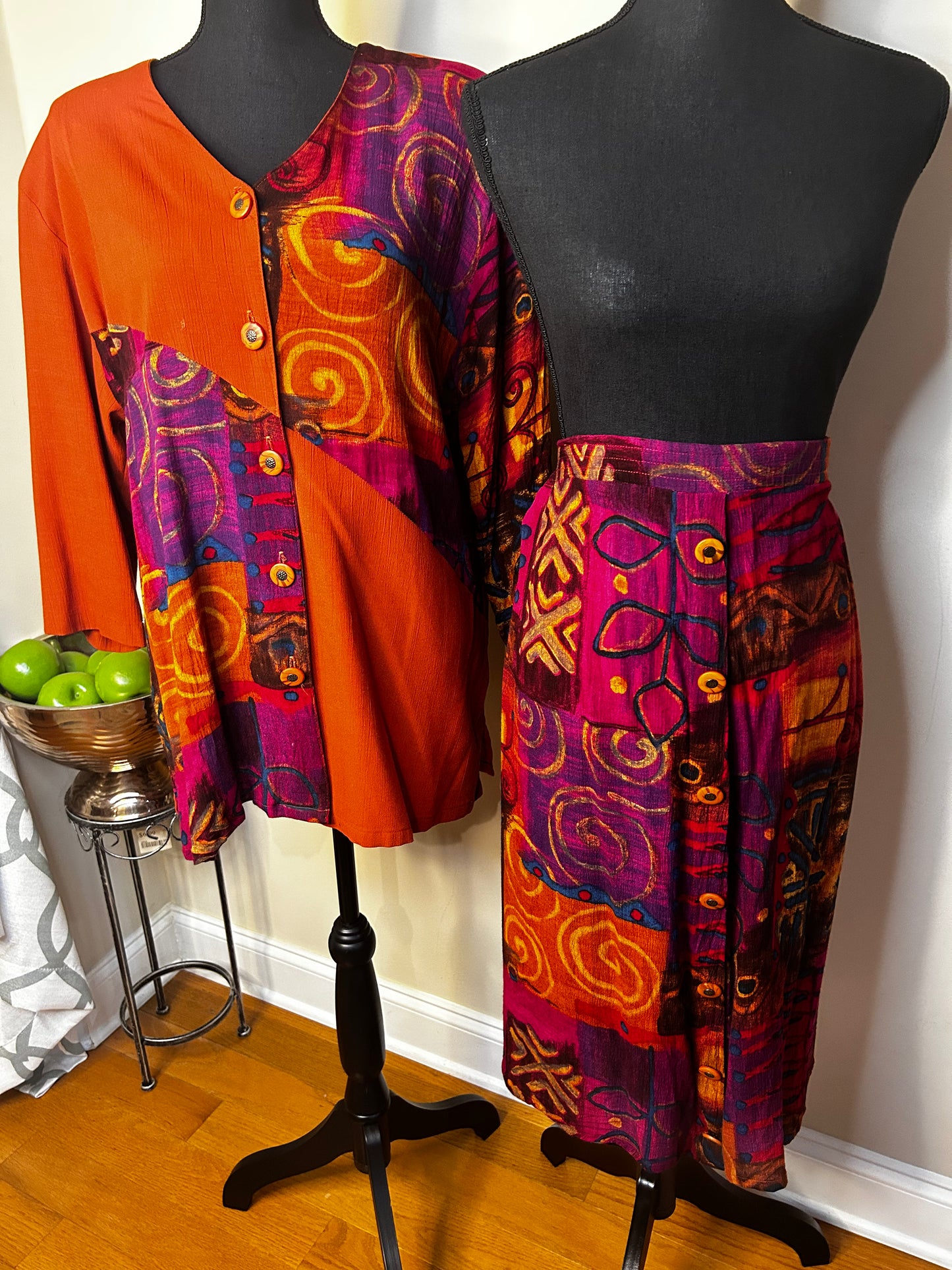 C.M. Shapes Skirt Set