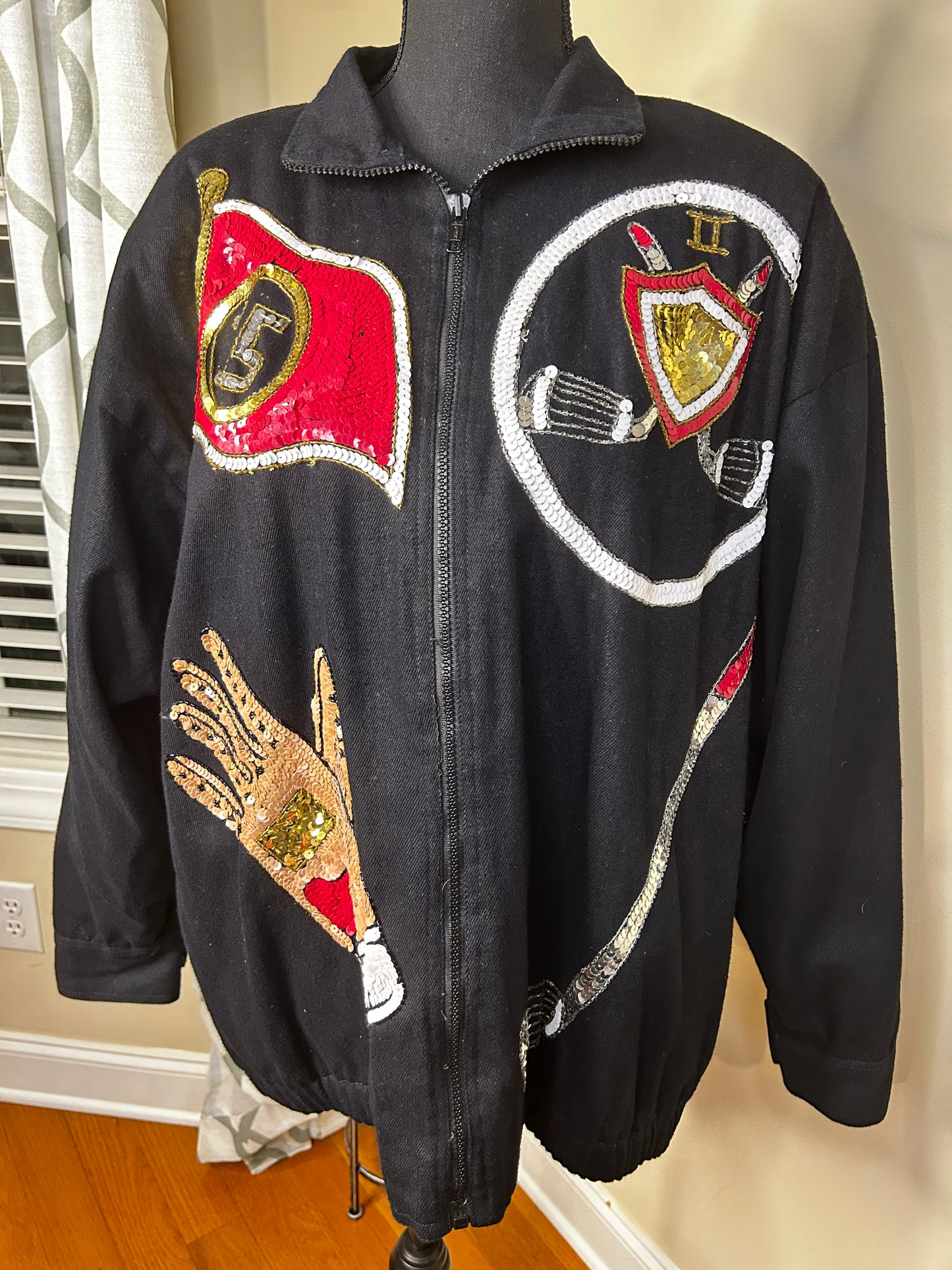 Modi Denim Jacket with Golf Design