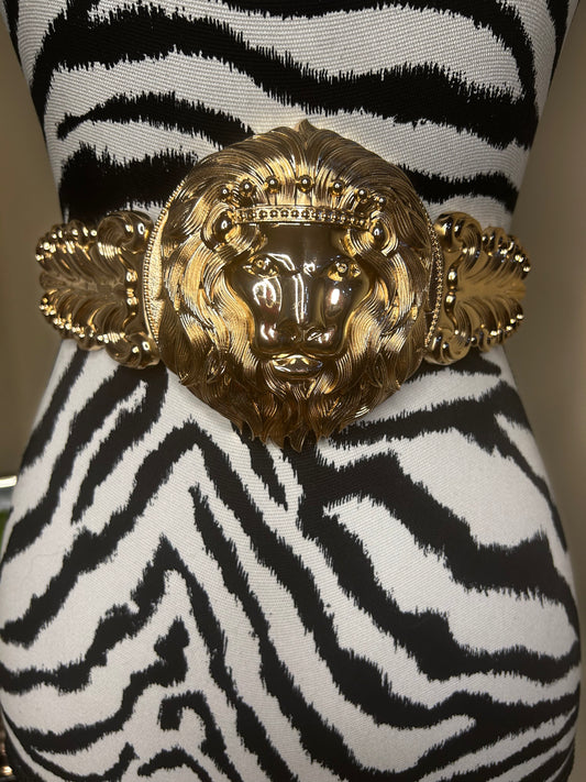 Sophia Lion Face Belt