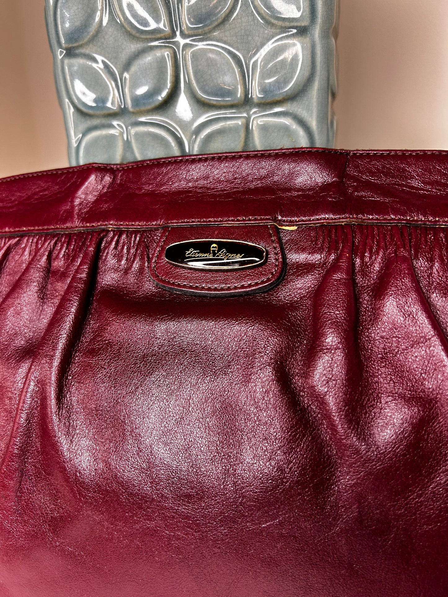 Vtg Aigner Clutch