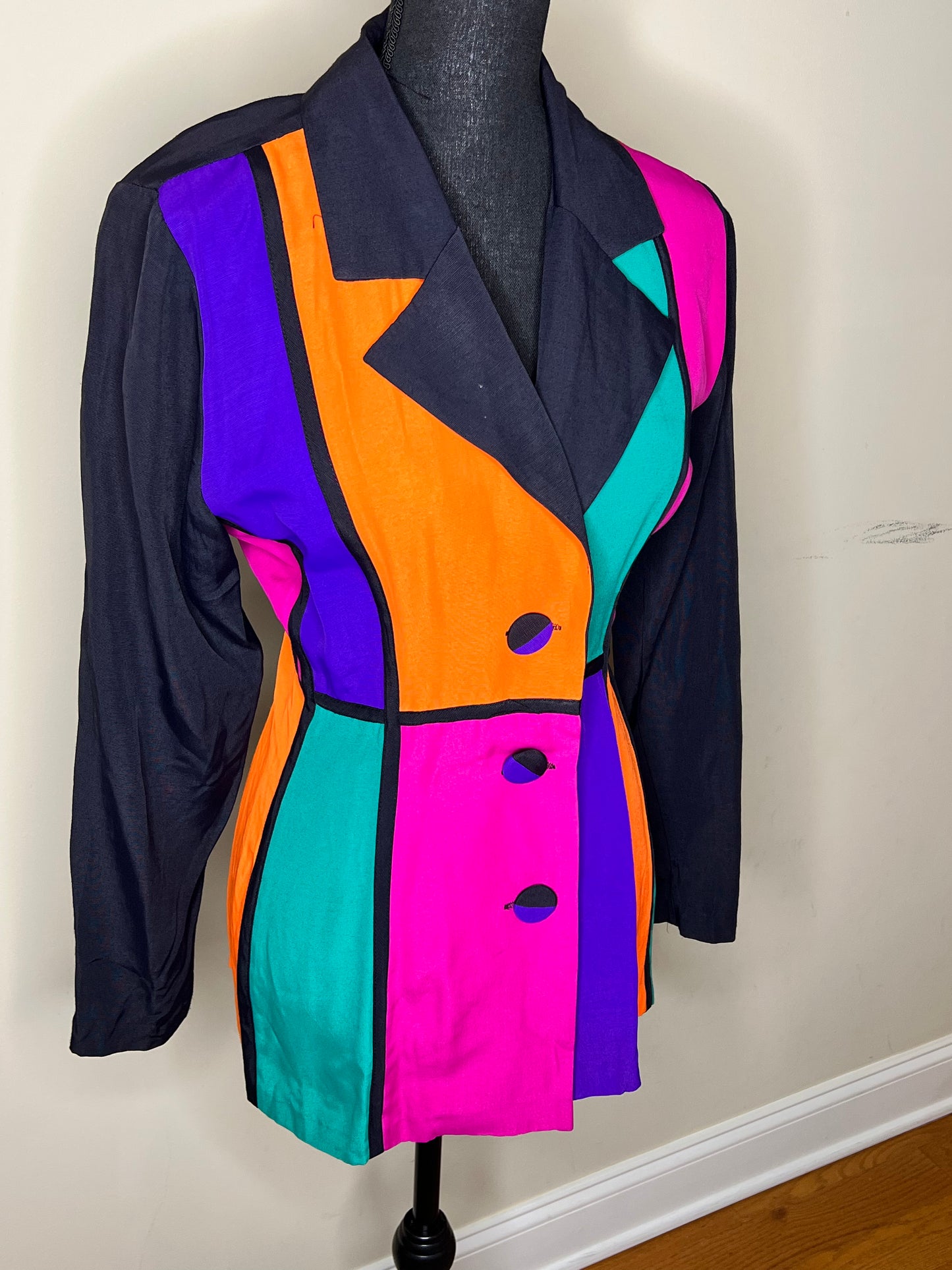 Colorblock Blazer