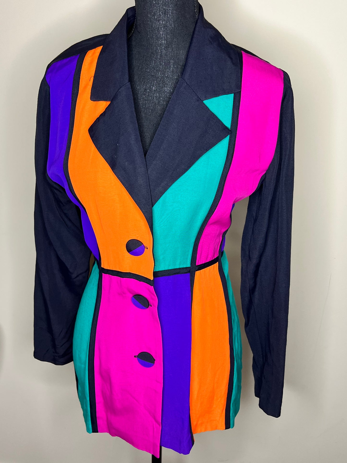 Colorblock Blazer