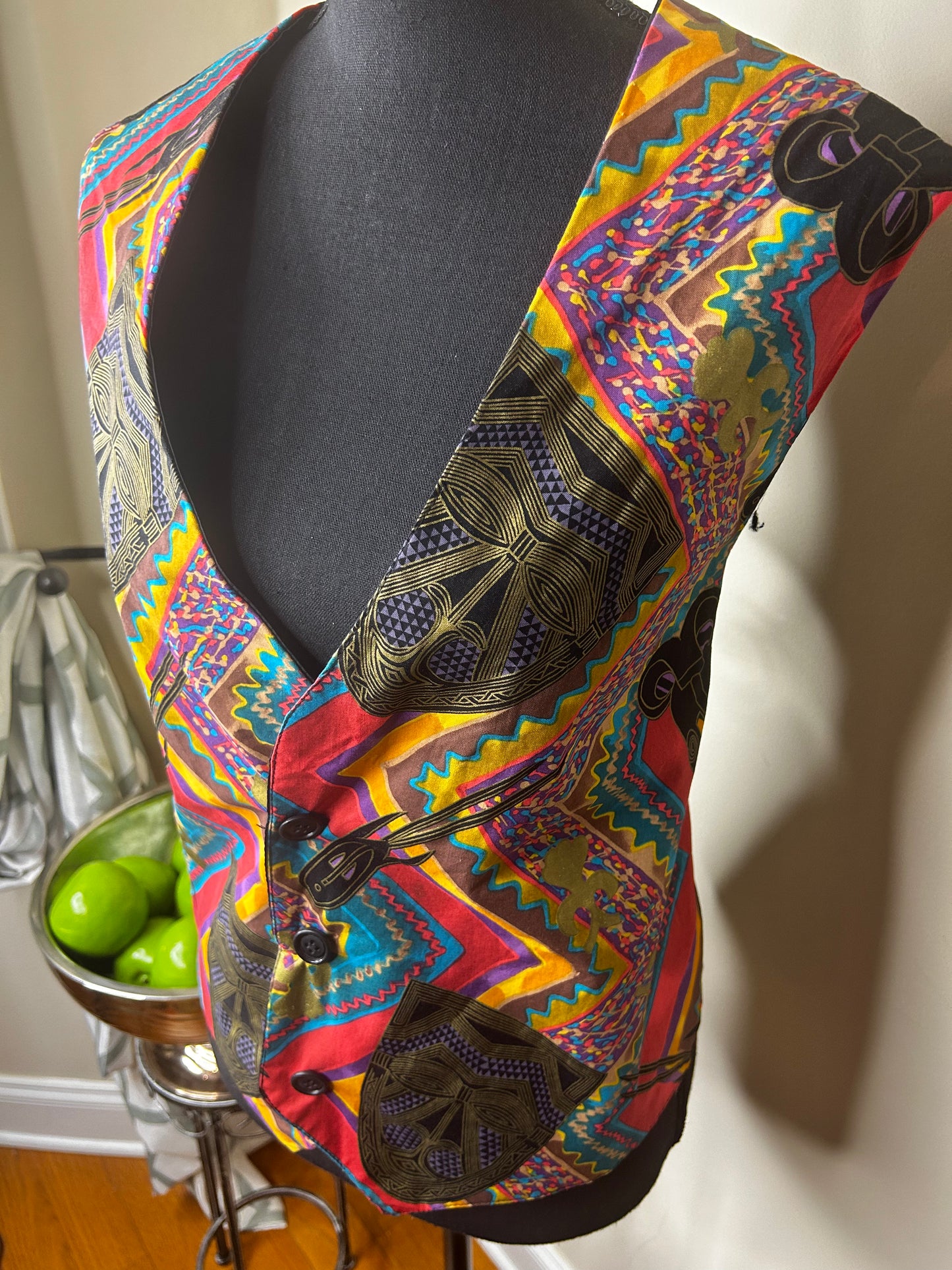 Special Originals African Print Vest