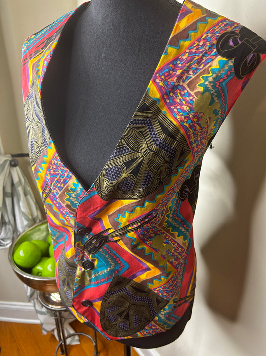Special Originals African Print Vest