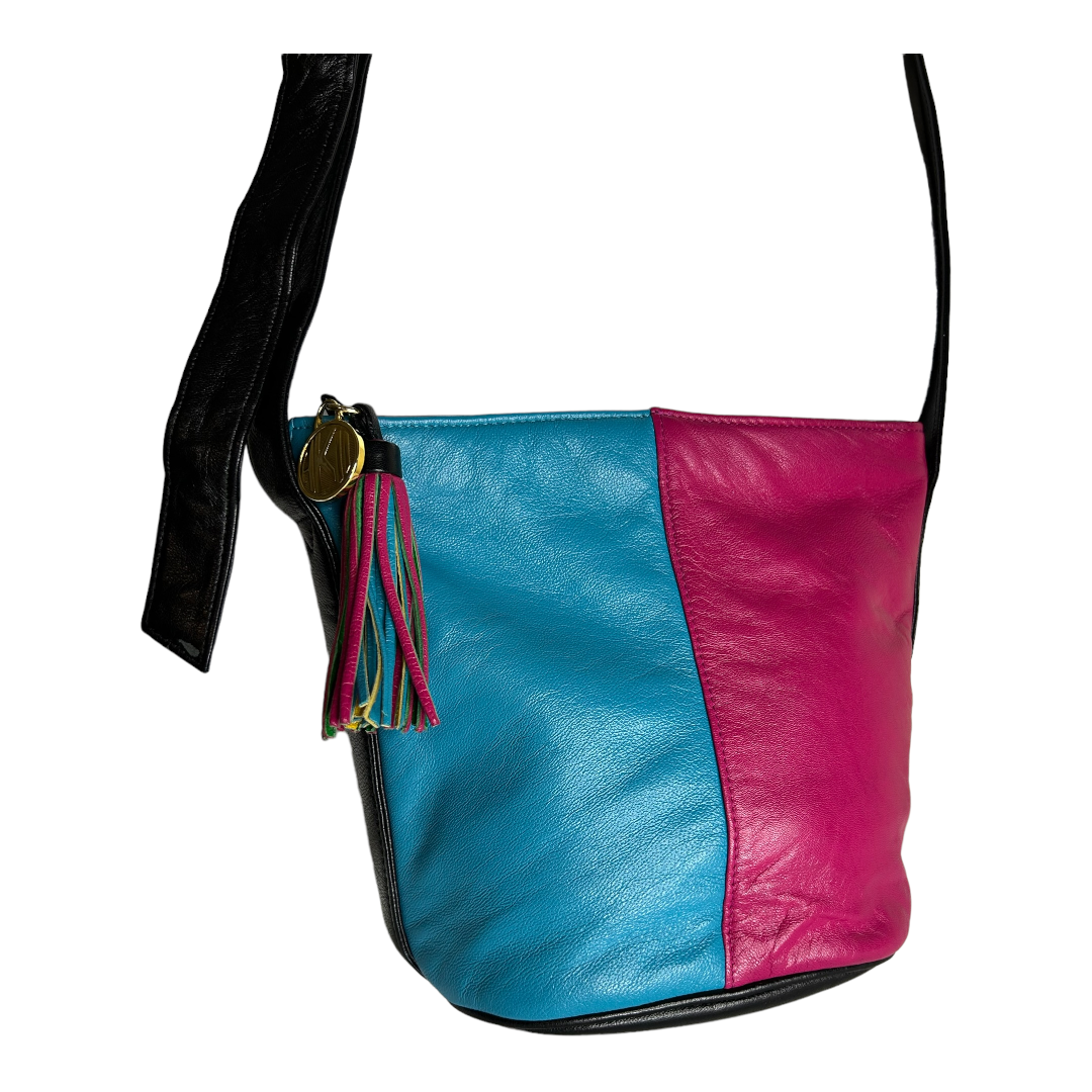 Anne Klein Colorblock Purse – Thrift D Vintage Clothing