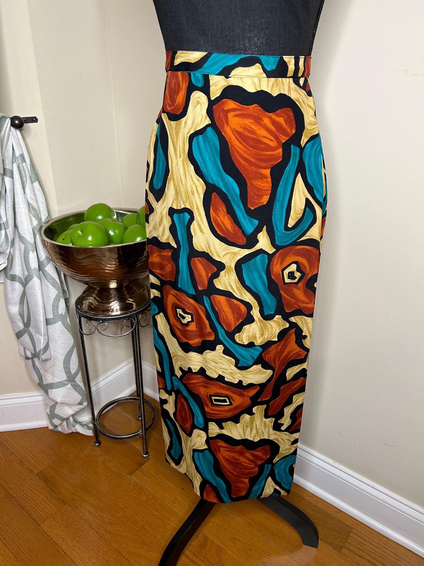 Studio Adrian Jordan Wrap Skirt