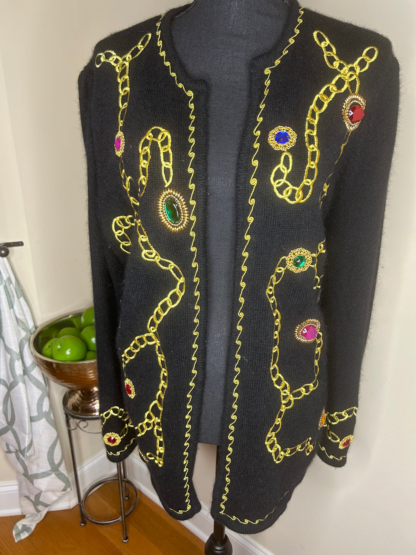 Magnolia Jeweled Open Cardigan