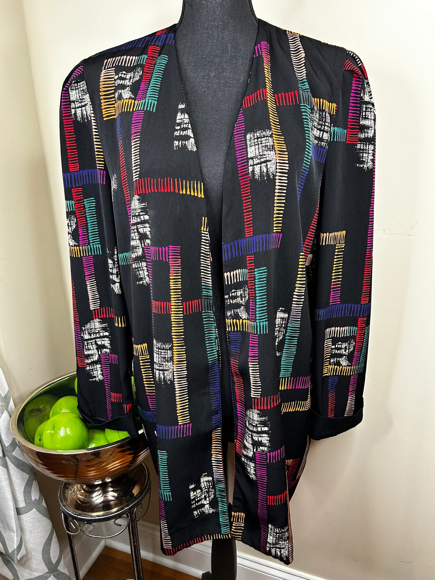 Periwinkle Vintage Open Blazer (No Button)