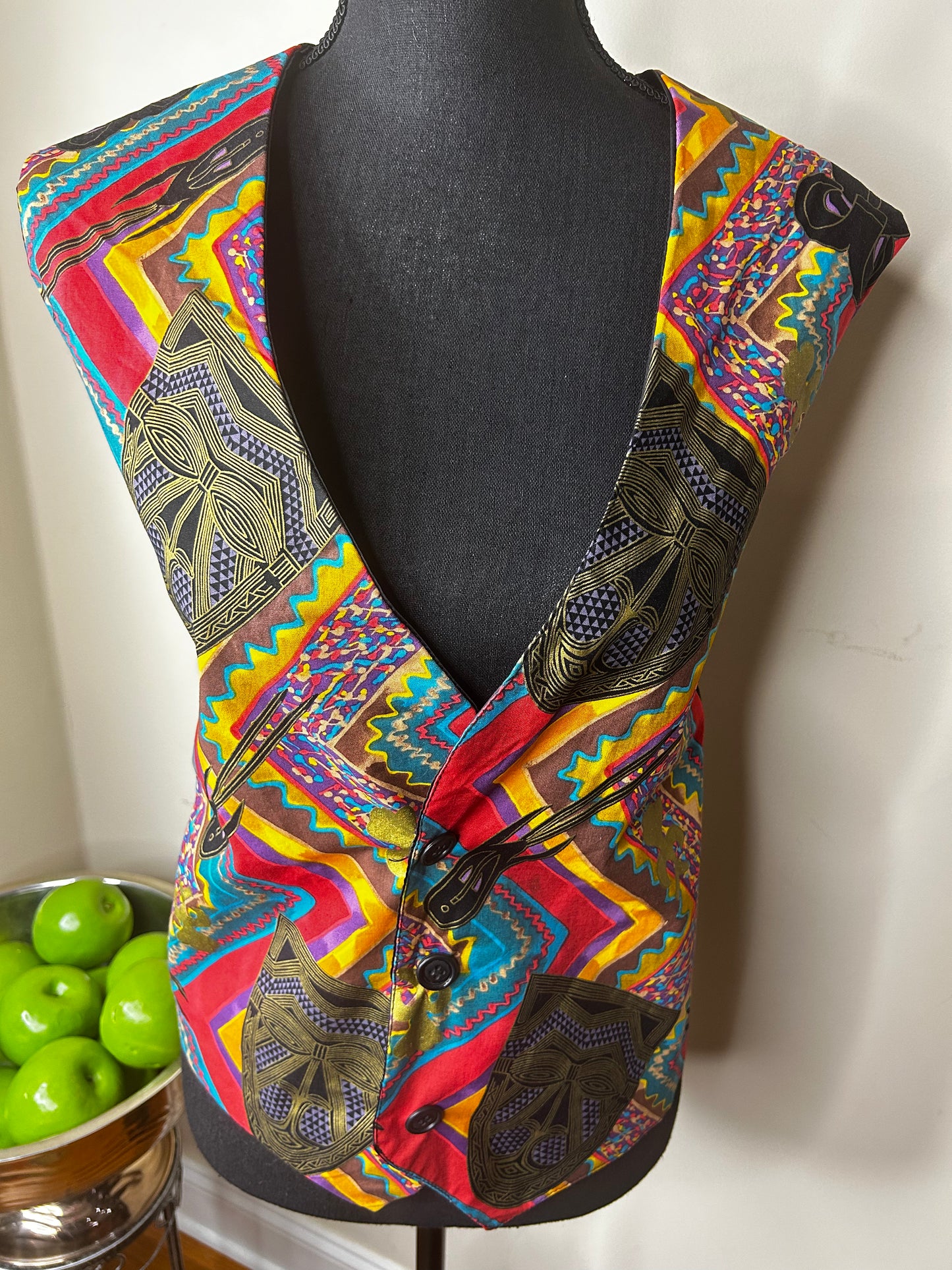 Special Originals African Print Vest