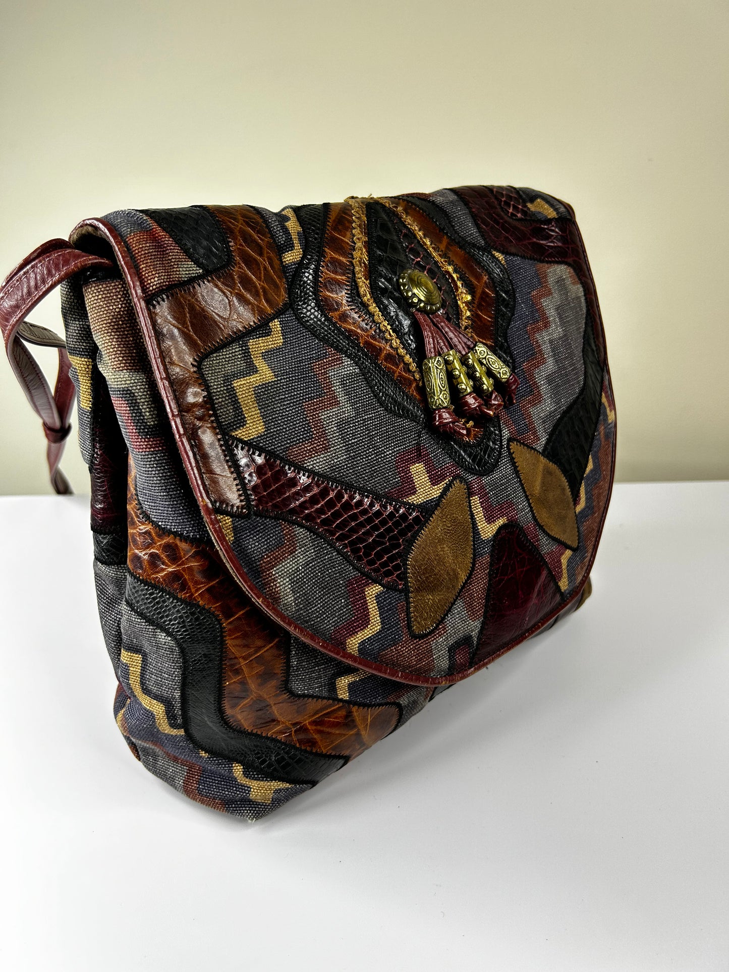 Sharif Western Tapestry Purse