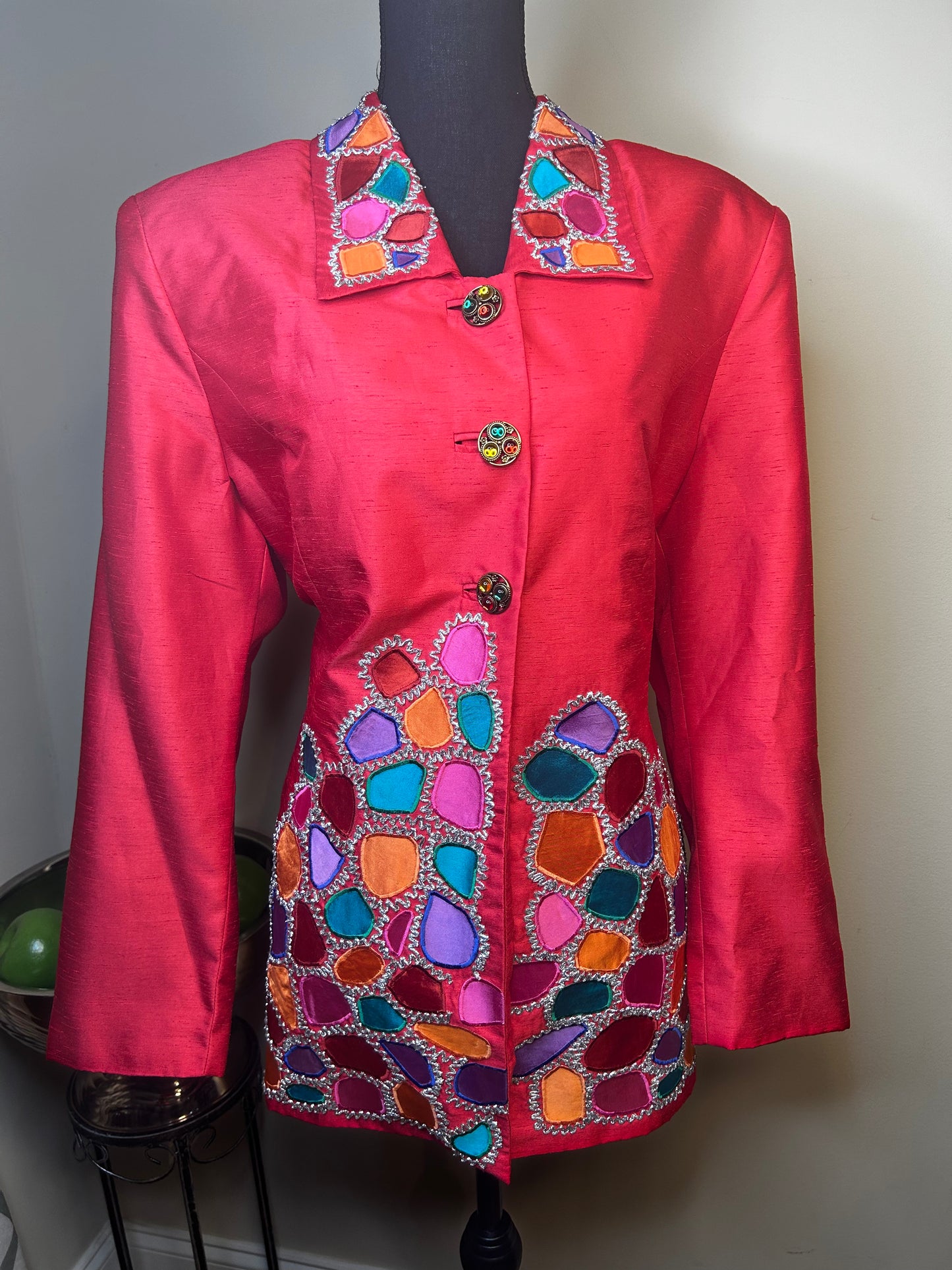 Bejeweled Donna Vinci Couture Blazer