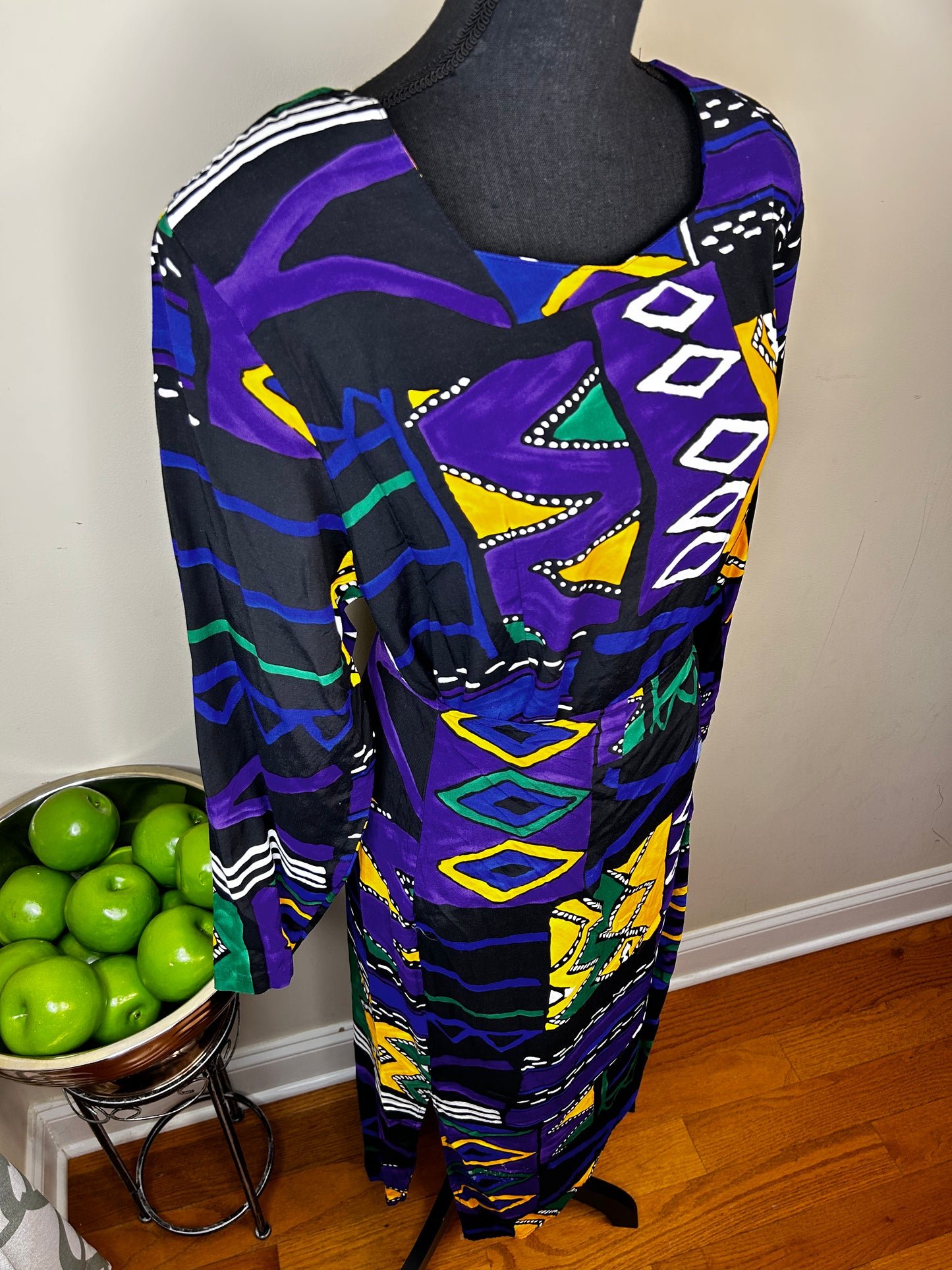Vtg Whisper Wrap Dress