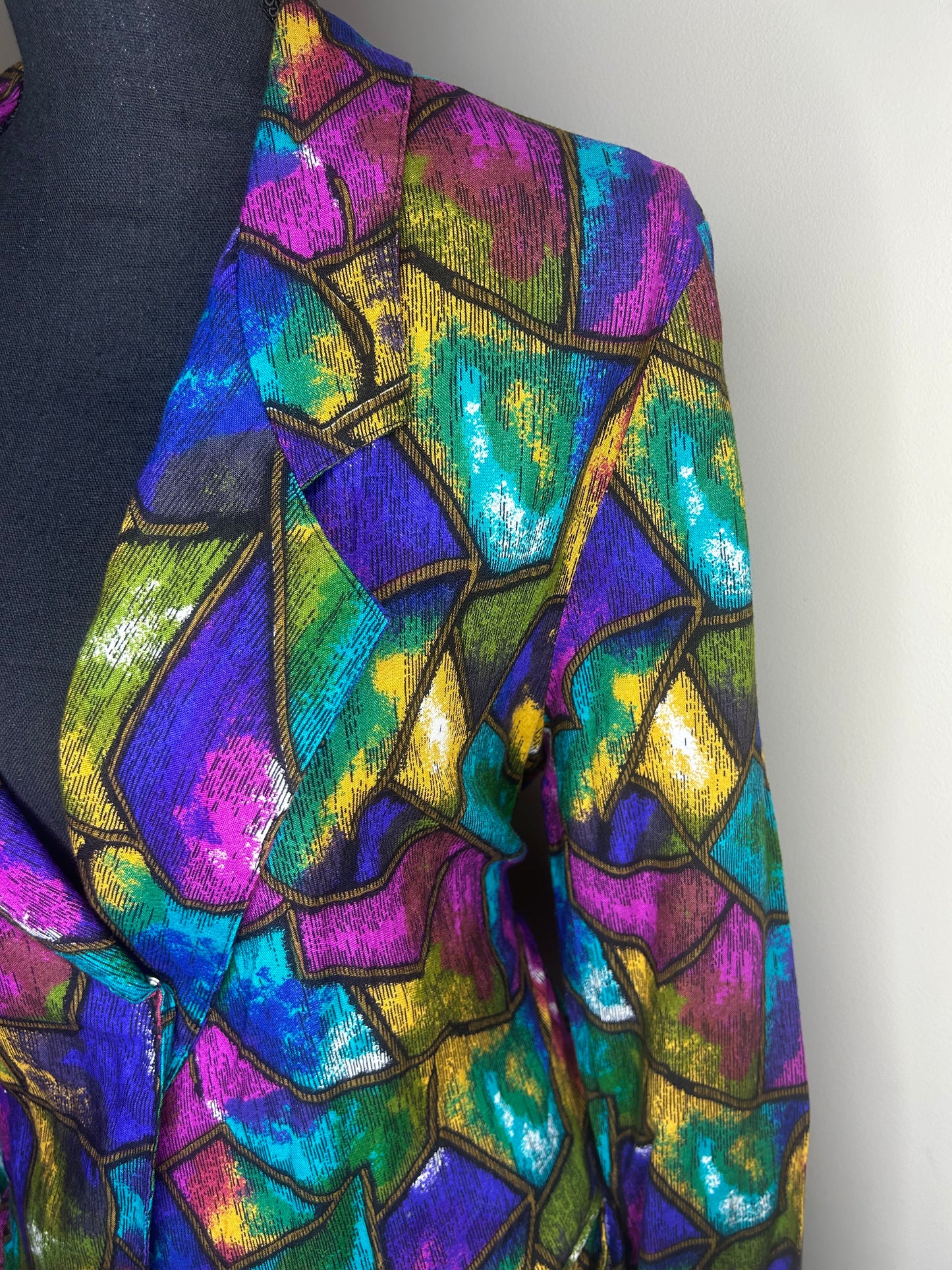 Christi Evan Colorful Blazer