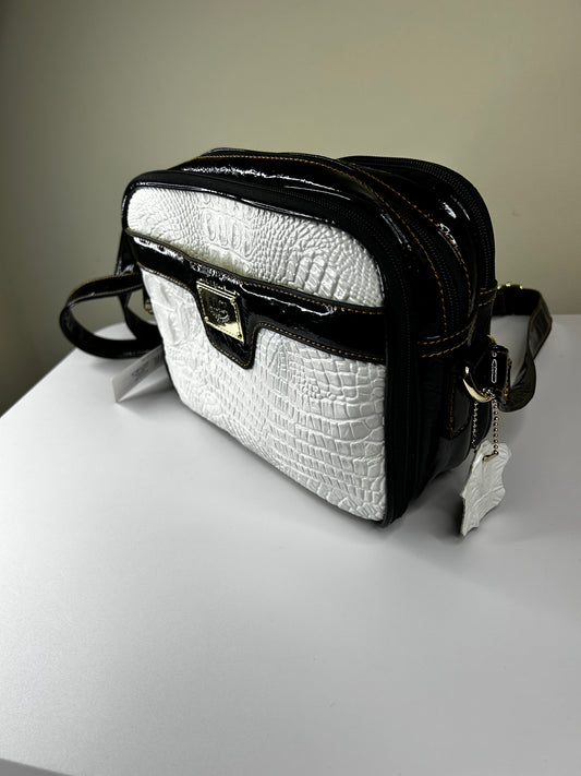 Madi Claire (MC) NWT Black and White Purse