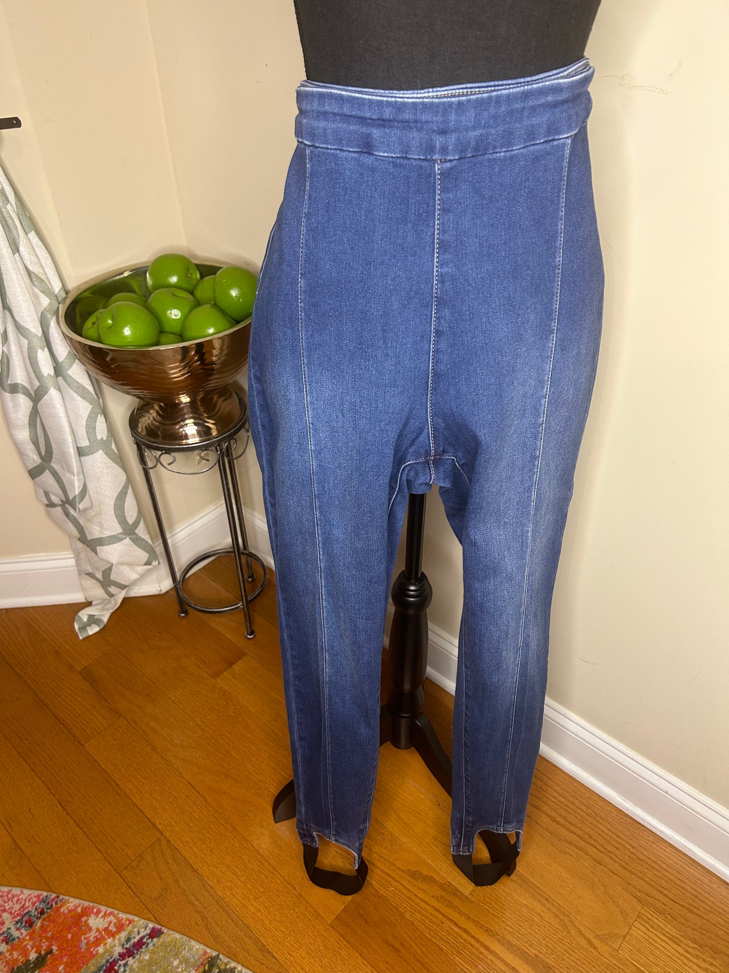 Soft Surroundings Vintage Denim Stir-ups