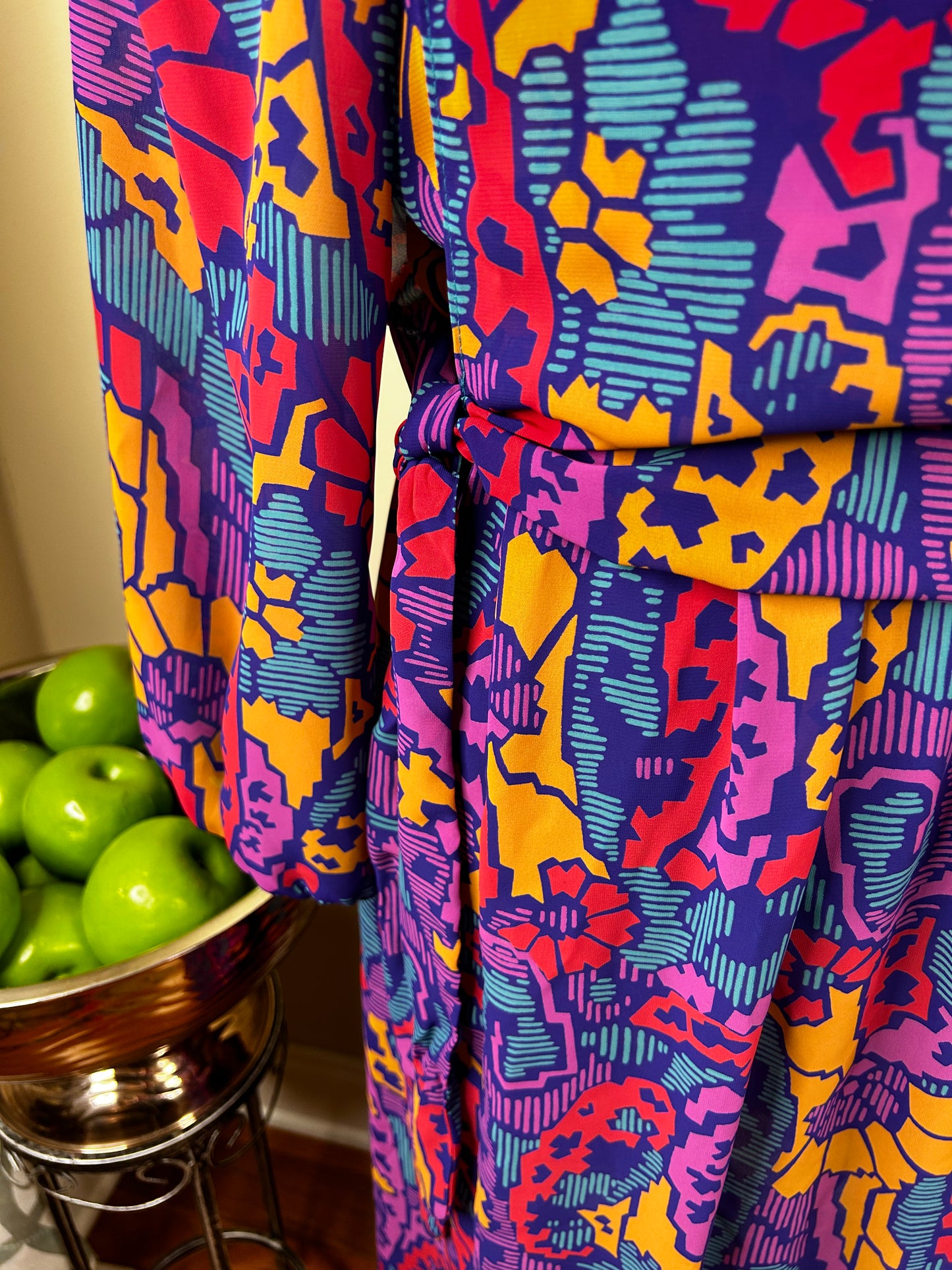 Vintage Breli Multicolor Dress – Thrift D Vintage Clothing