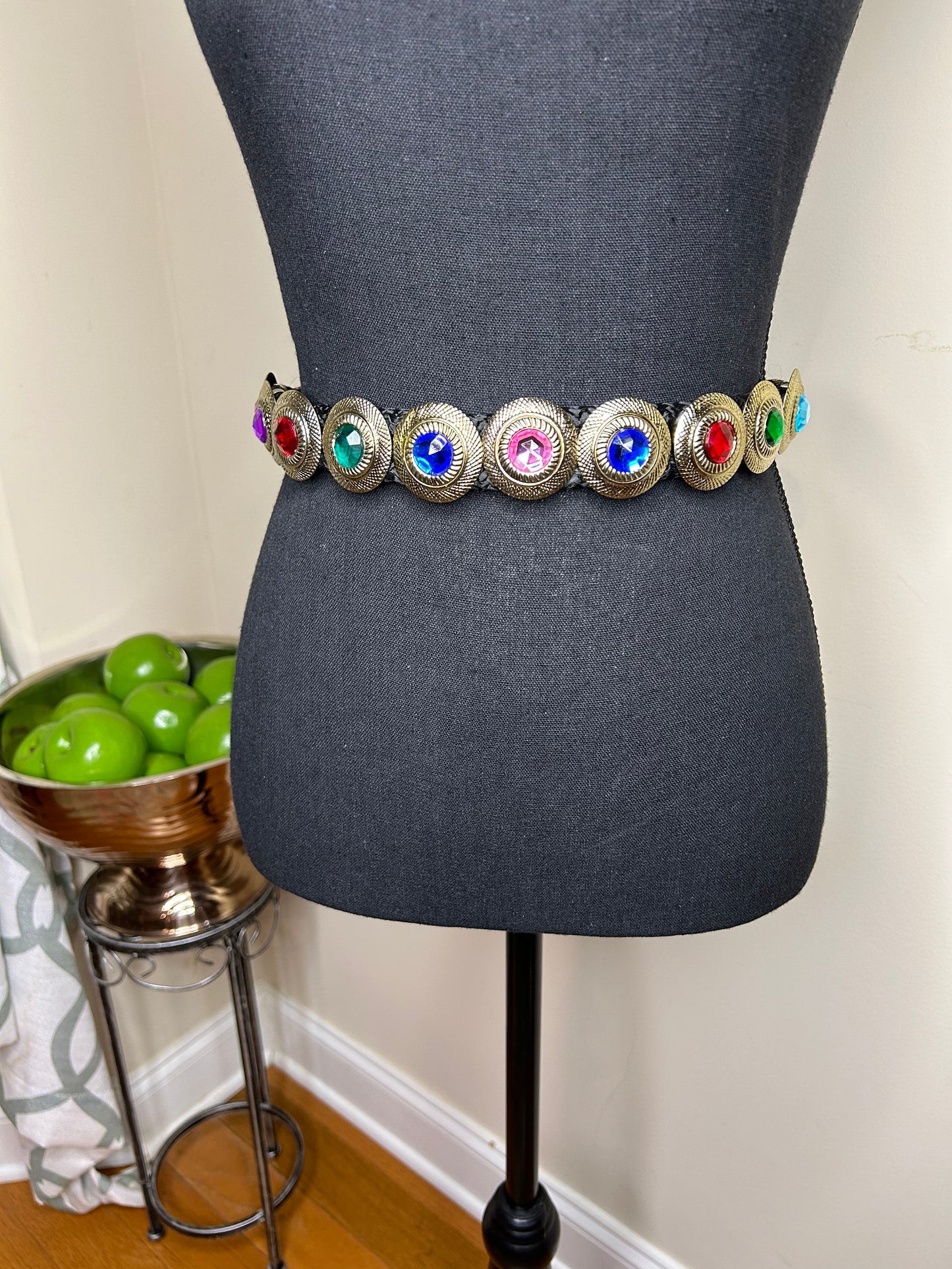 Jeweled Rope Belt