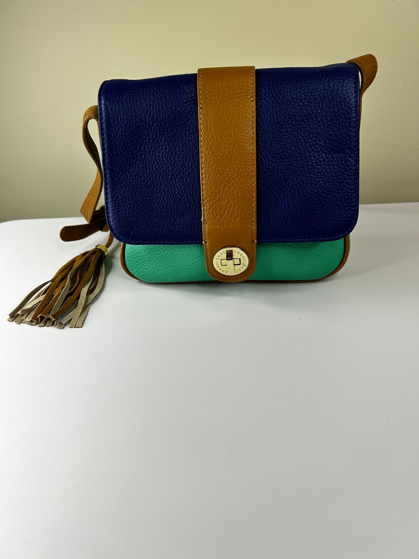 Isaac Mizrahi Colorblock Purse w/ Dust Bag