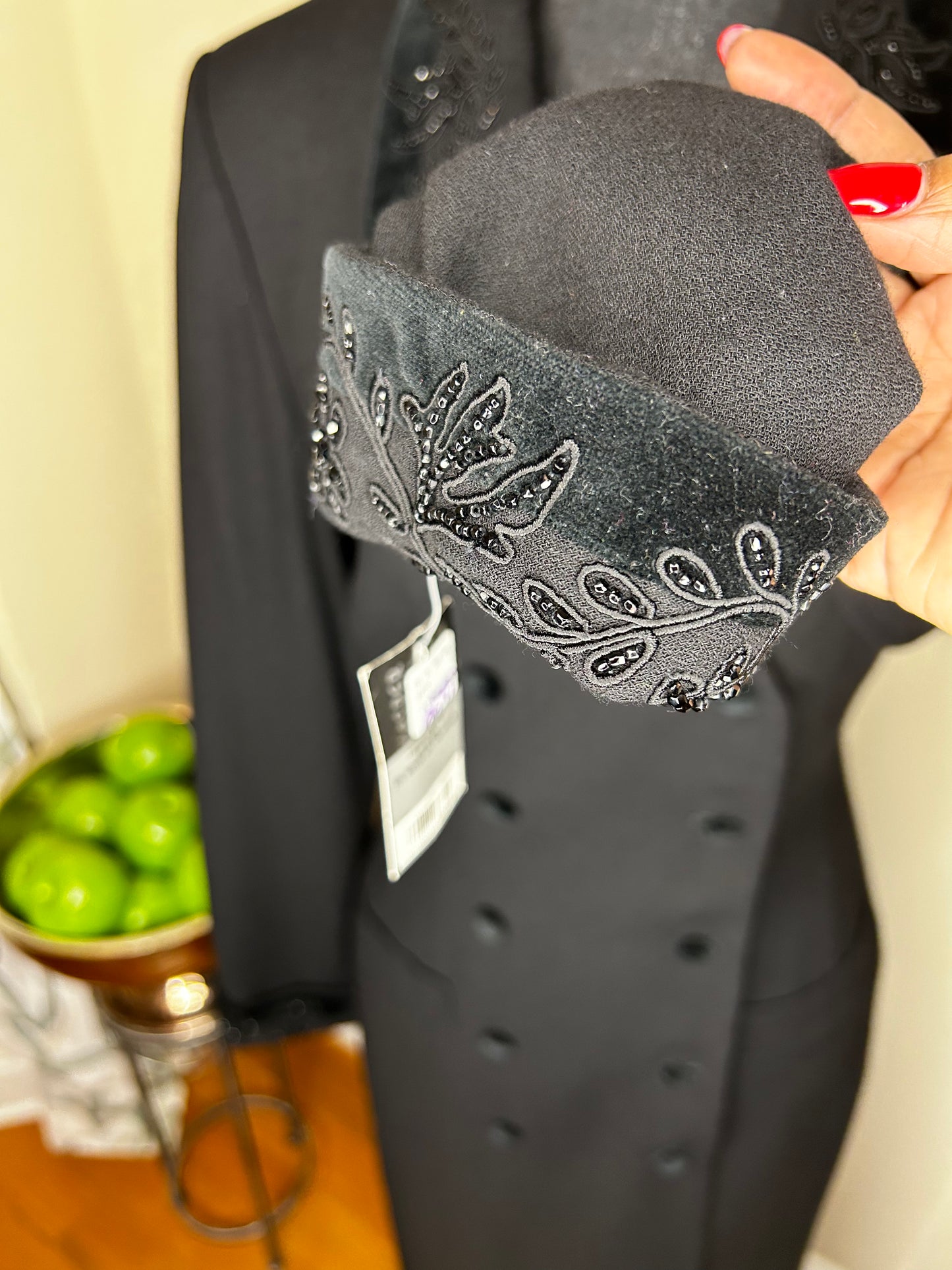 Kasper Black Blazer Dress NWT