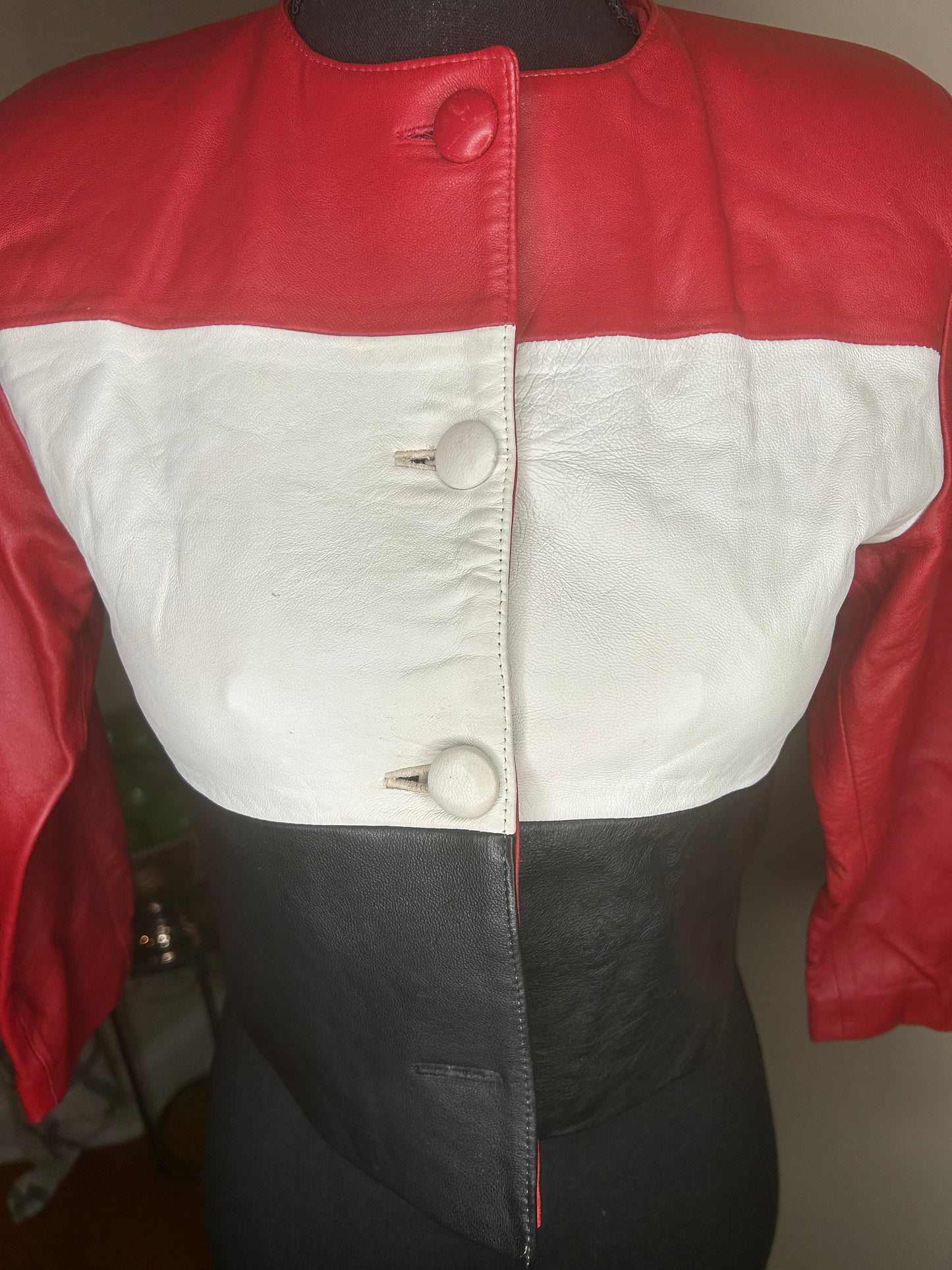 Cesar’s Collection Kids Vintage Leather Jacket