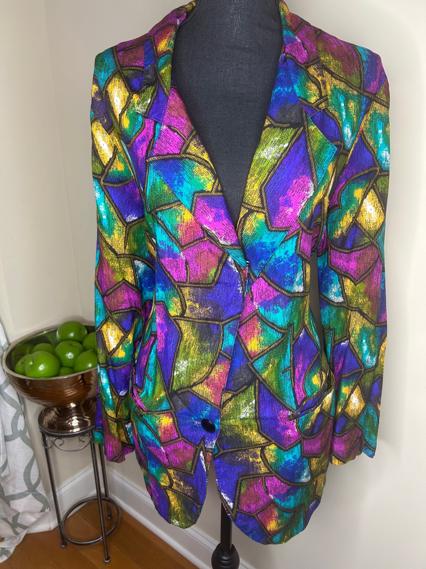 Christi Evan Colorful Blazer