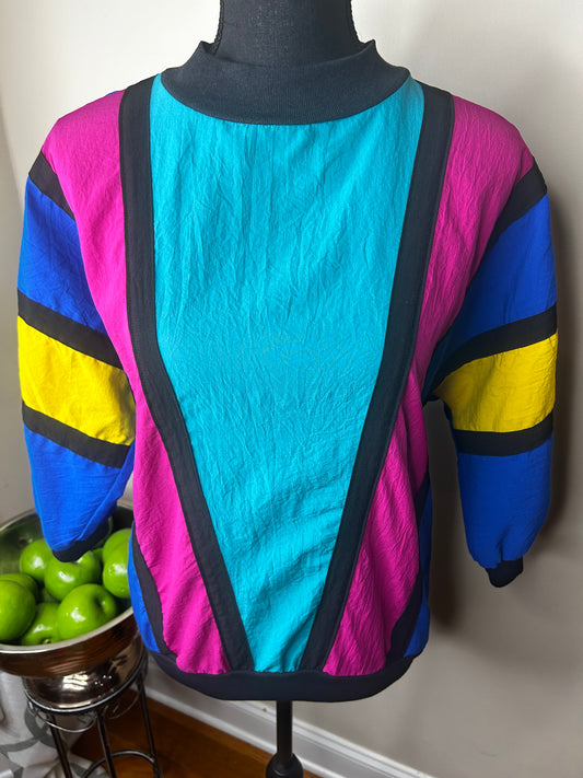 Vintage 80's Colorblock Shirt