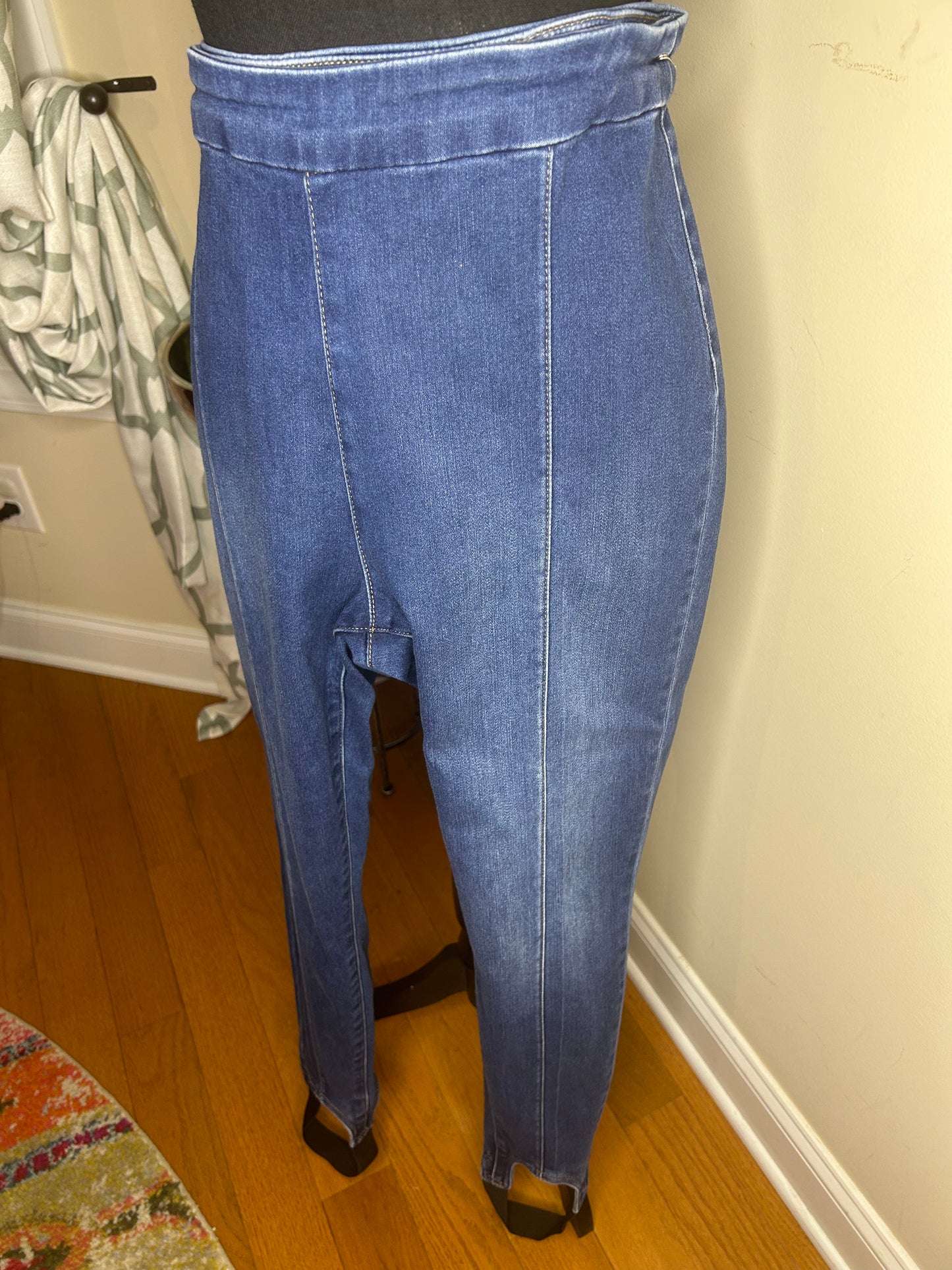 Soft Surroundings Vintage Denim Stir-ups