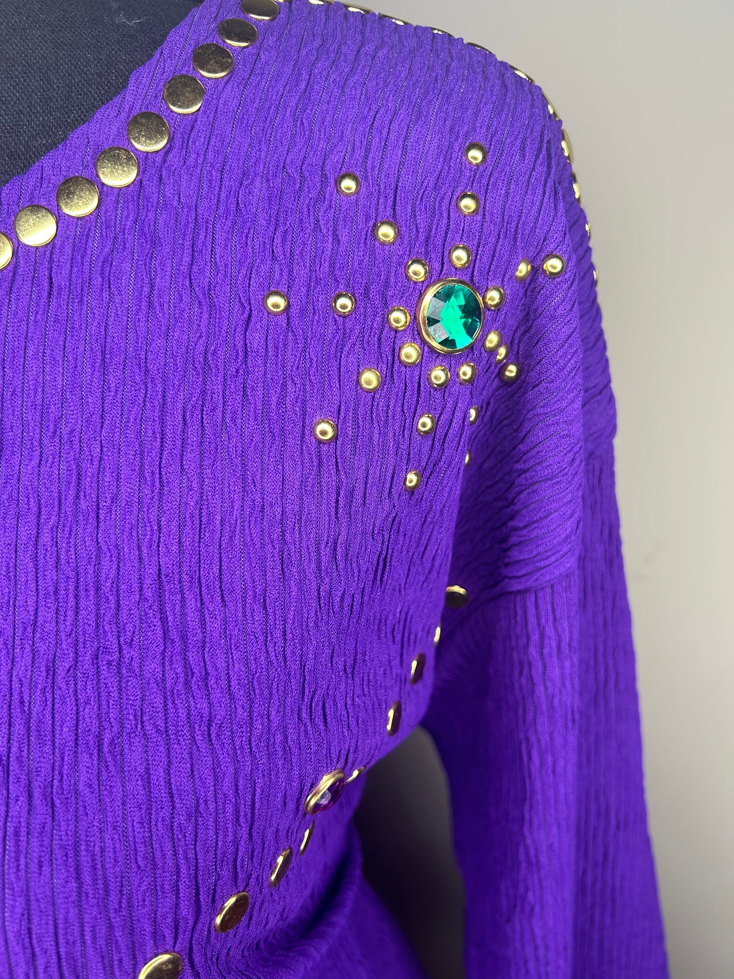 Bonnie Blair Purple Jewel Set