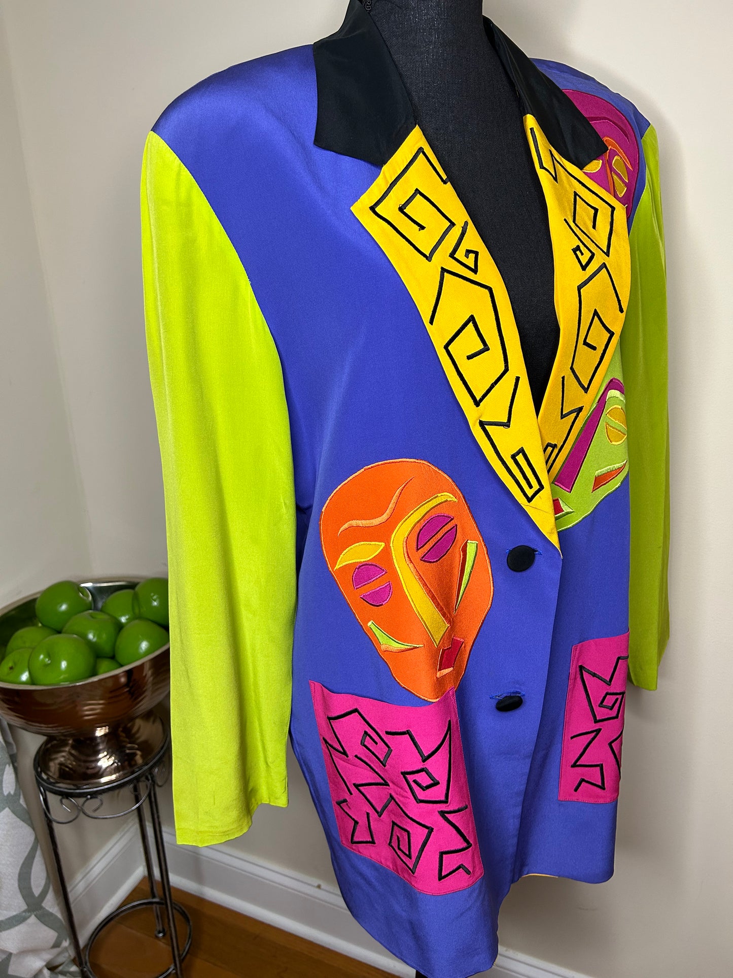 IB Diffusion "Many Mask" Blazer