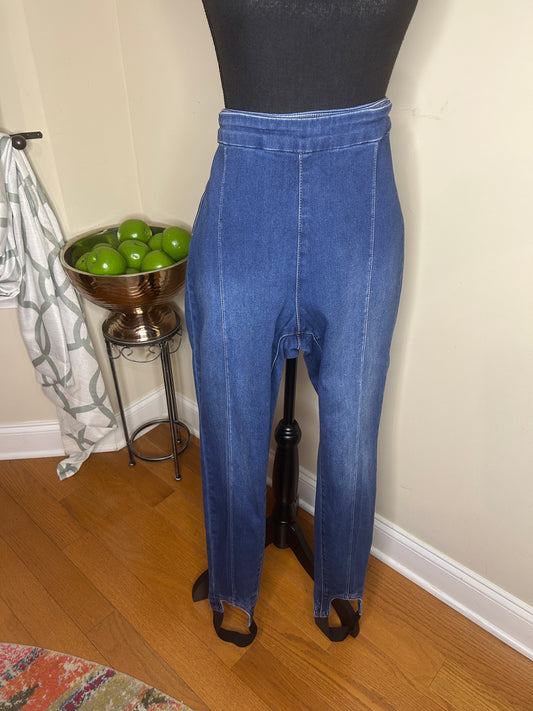 Soft Surroundings Vintage Denim Stir-ups