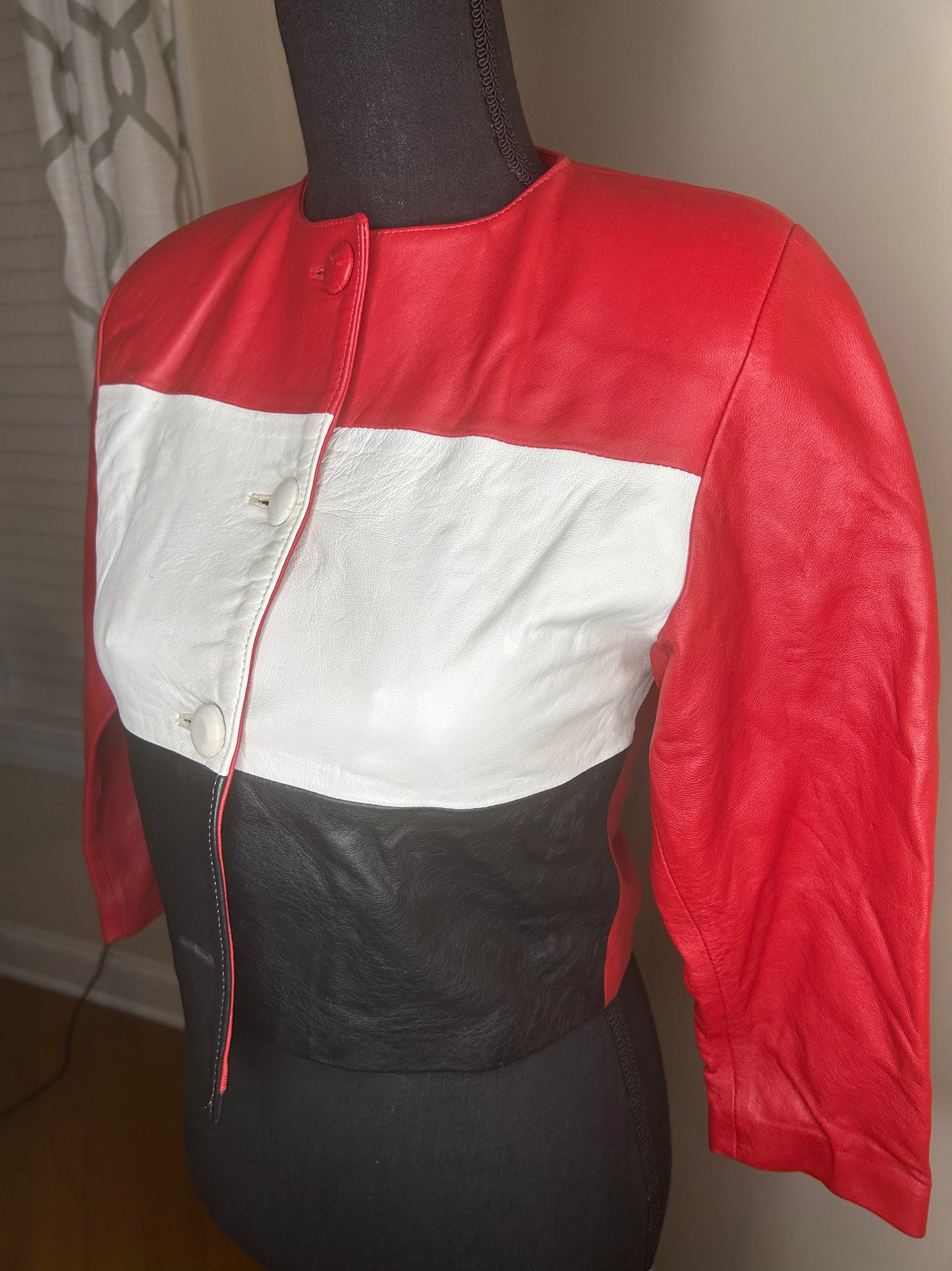 Cesar’s Collection Kids Vintage Leather Jacket