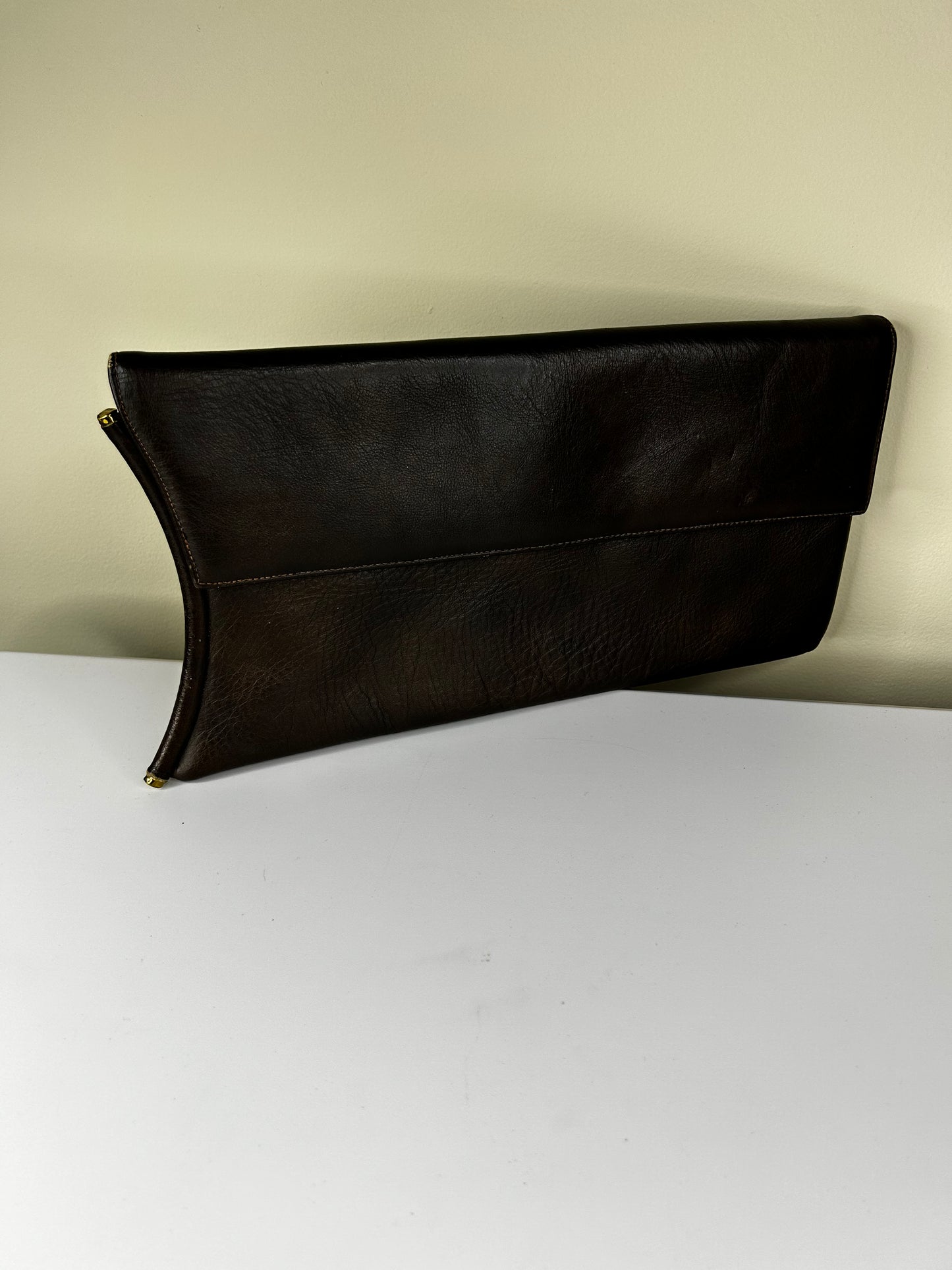 Bag by Triangle New York Brown Clutch