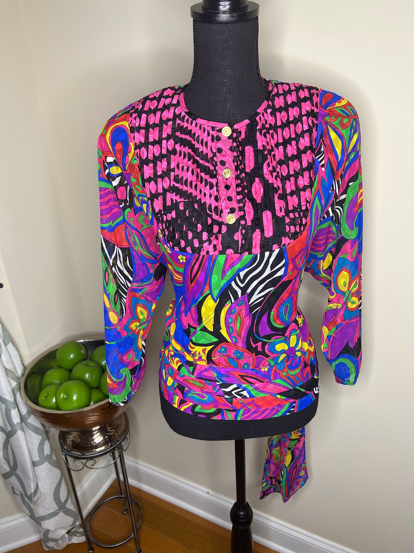 Diane Fres Colorful Blouse