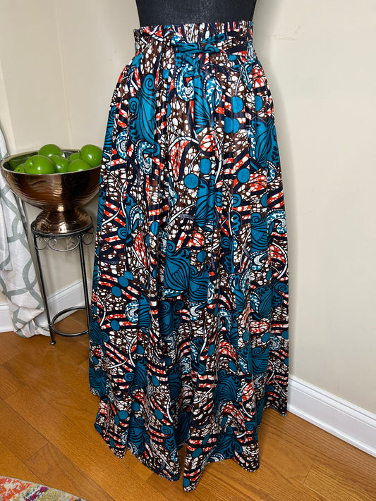 Neelam Brand Tie Waist Skirt
