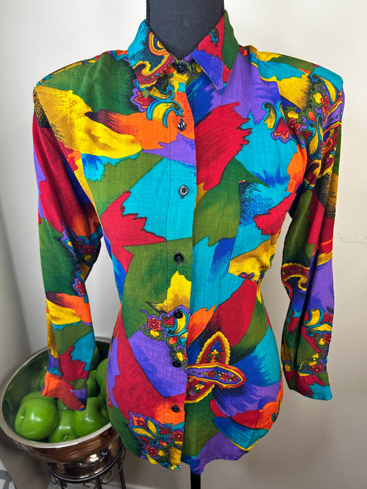 Take Away Colorful Vtg Shirt