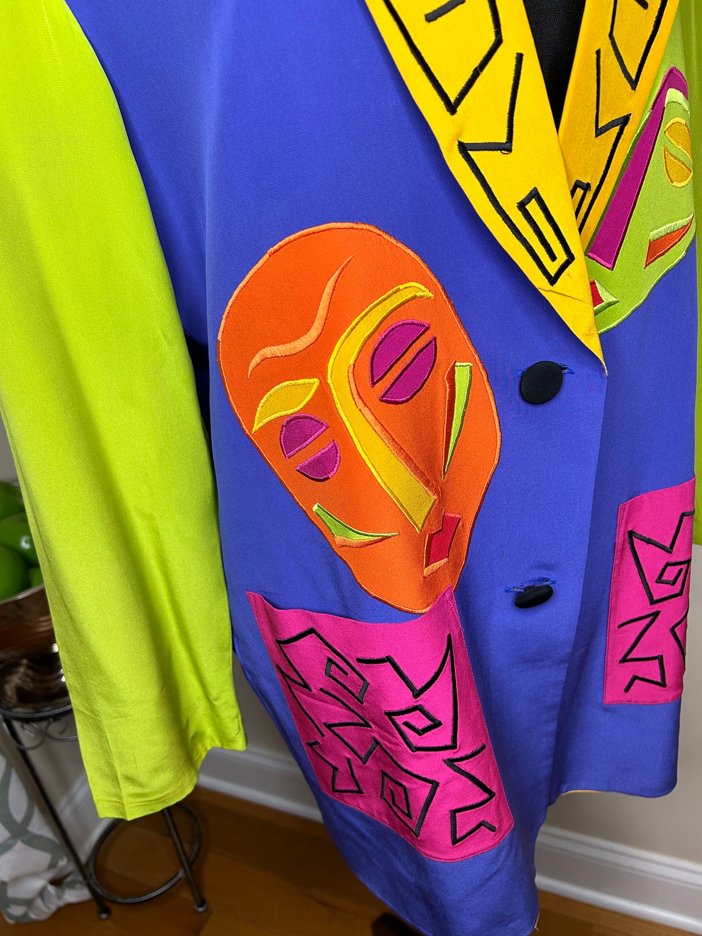 IB Diffusion "Many Mask" Blazer