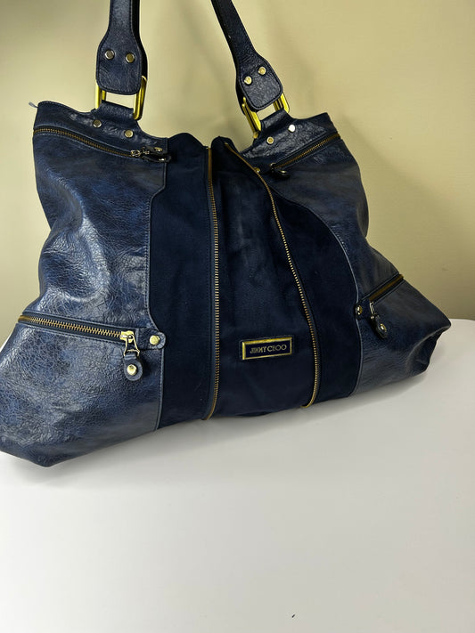 Jimmy Choo Navy Blue Purse
