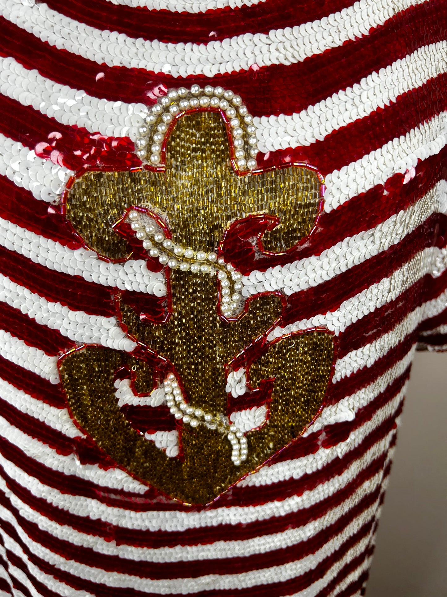 Vintage MODI 80s Nautical Sequin