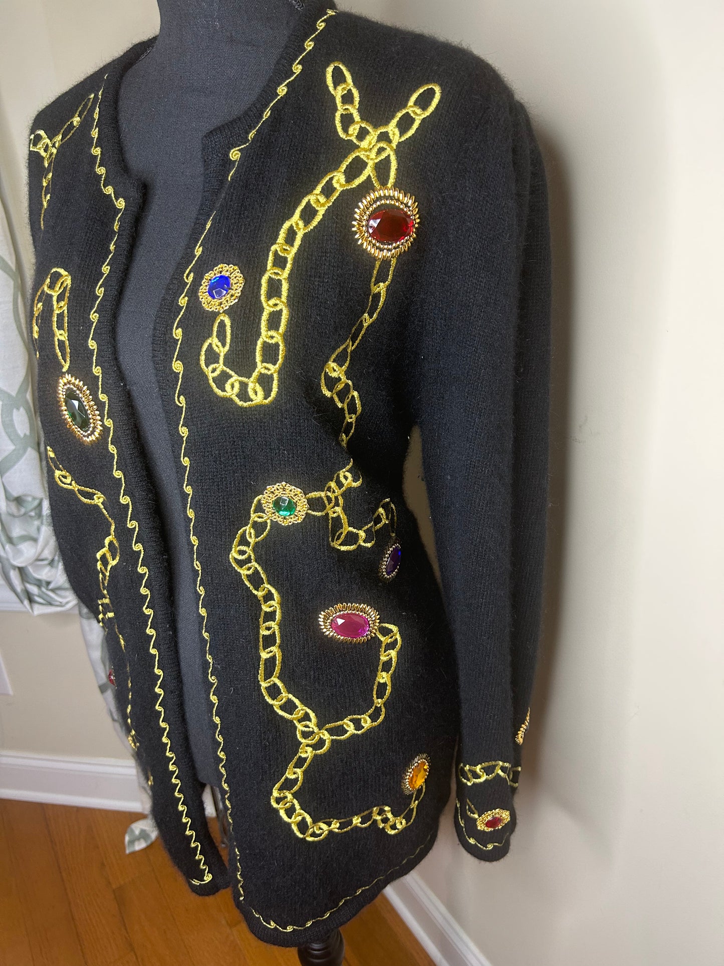 Magnolia Jeweled Open Cardigan